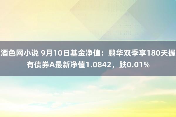 酒色网小说 9月10日基金净值：鹏华双季享180天握有债券A最新净值1.0842，跌0.01%