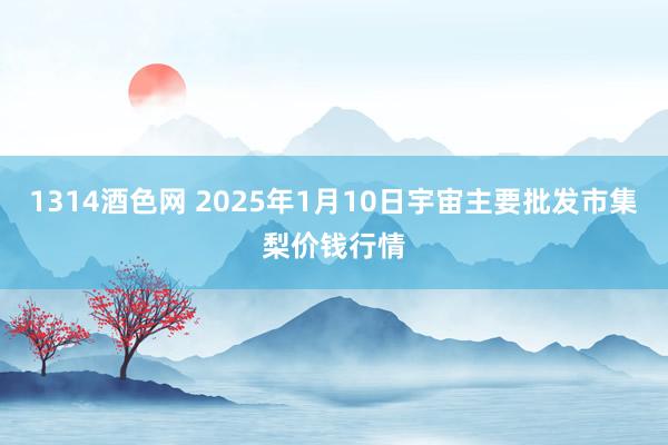 1314酒色网 2025年1月10日宇宙主要批发市集梨价钱行情